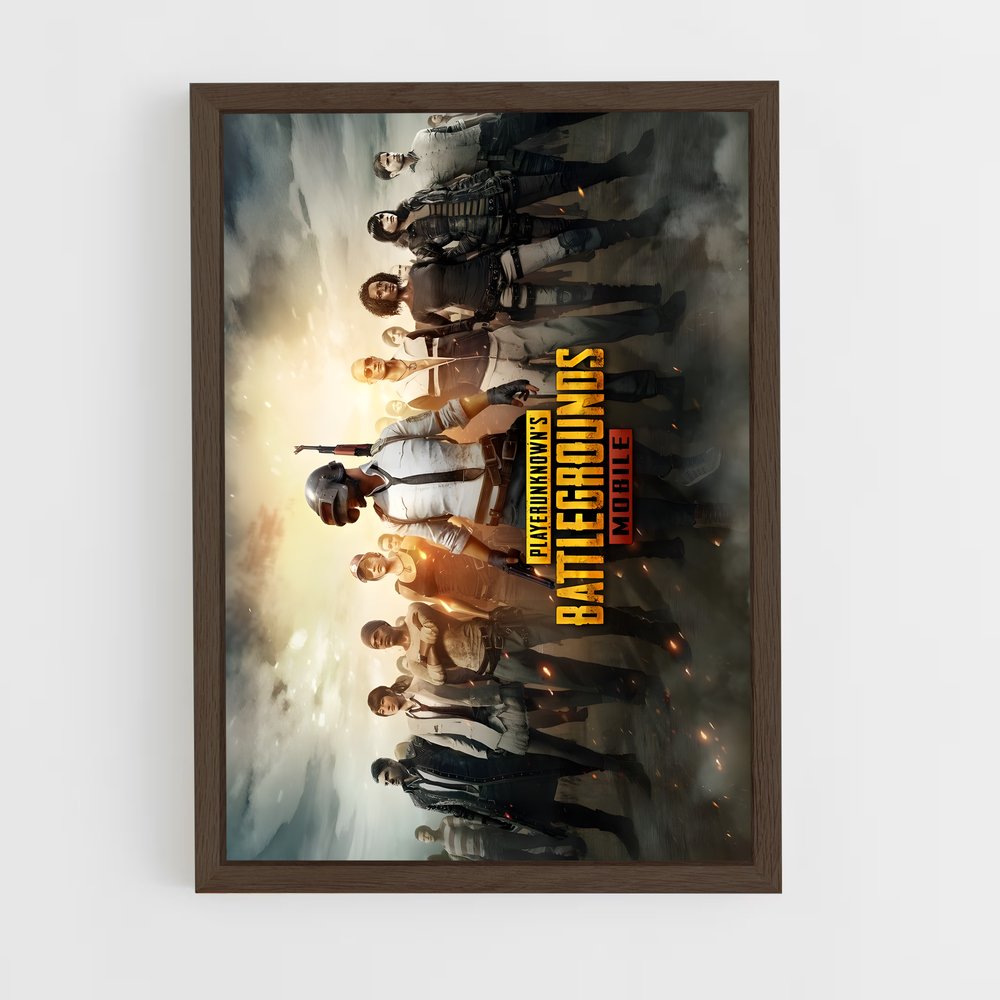 Poster Battlegrounds Unleashed – affiche Pubg (vue 5)