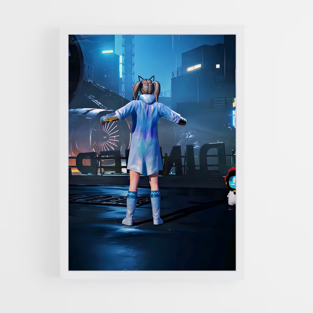 Poster Stage Diva – affiche Pubg (vue 3)