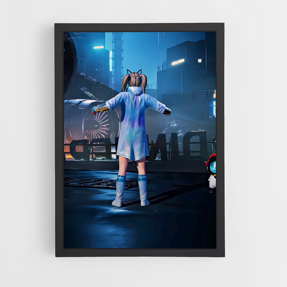 Poster Stage Diva – affiche Pubg (vue 2)