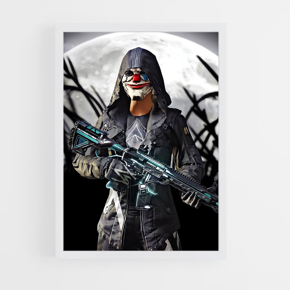 Poster Le Sniper Énigmatique – affiche Pubg (vue 3)