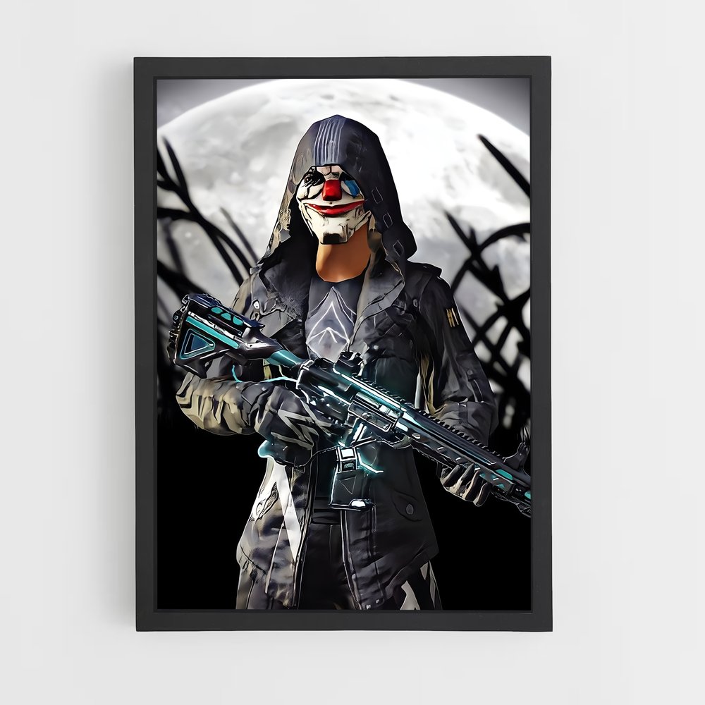 Poster Le Sniper Énigmatique – affiche Pubg (vue 2)