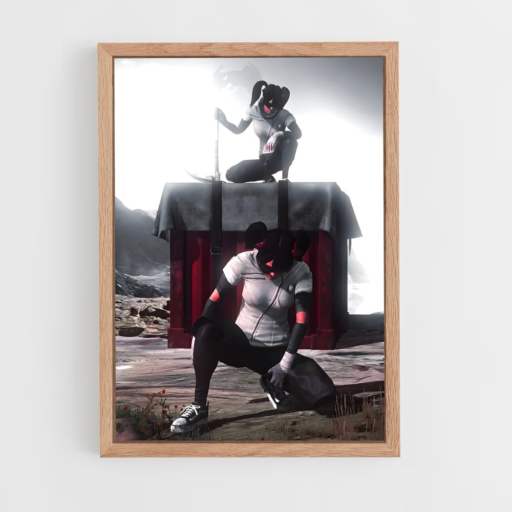 Poster Pubg Héros (vue 4)