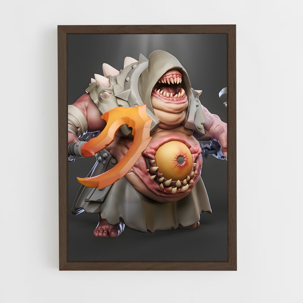 Poster Pudge en Folie – affiche Dota (vue 5)