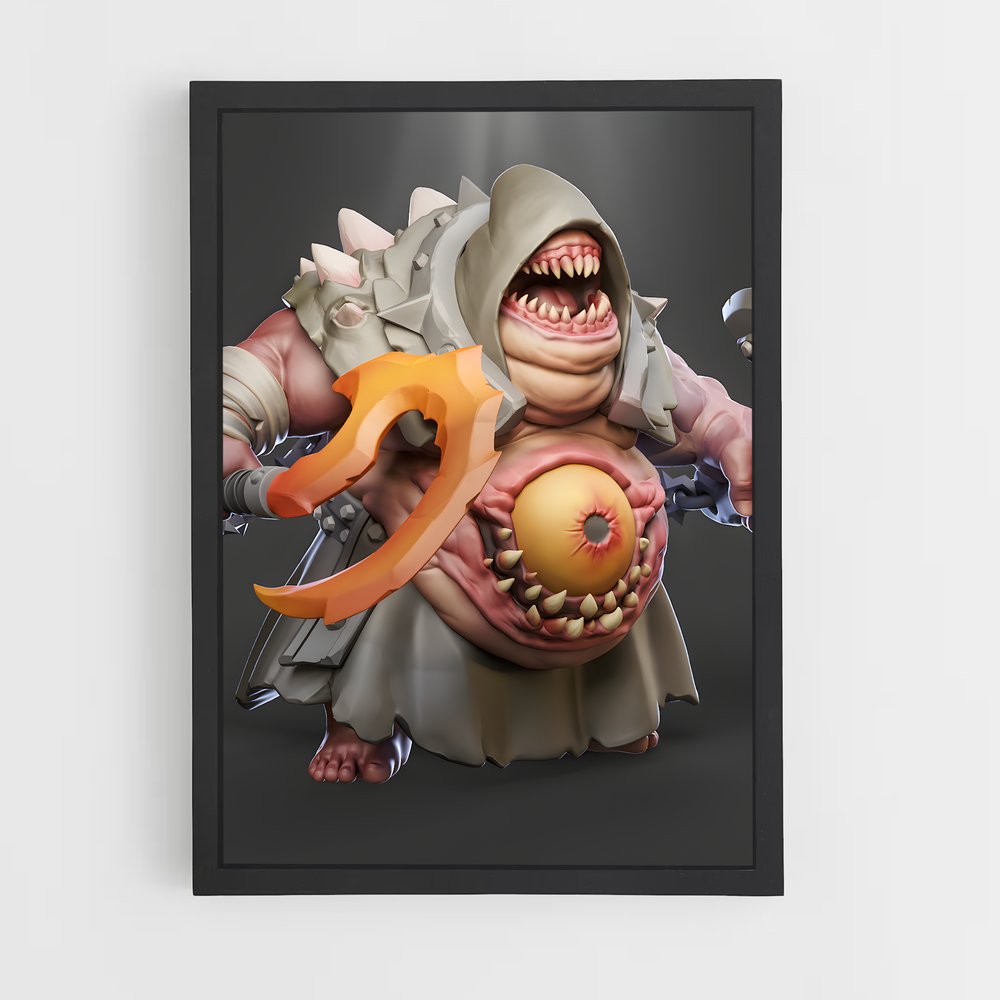 Poster Pudge en Folie – affiche Dota (vue 2)