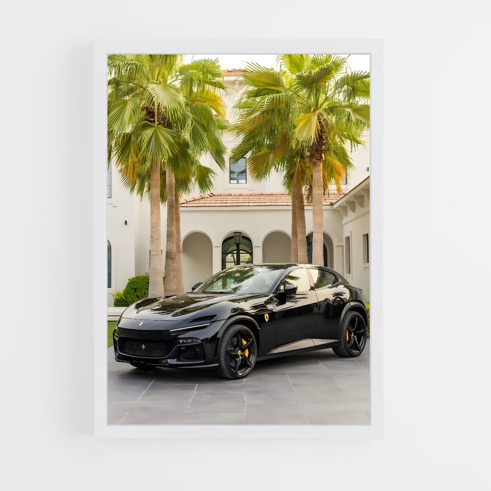 Poster Purosangue chic – affiche Ferrari (vue 3)