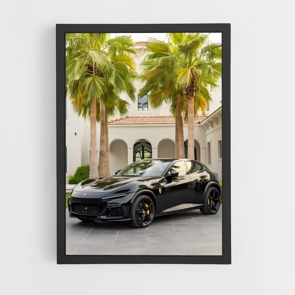 Poster Purosangue chic – affiche Ferrari (vue 2)
