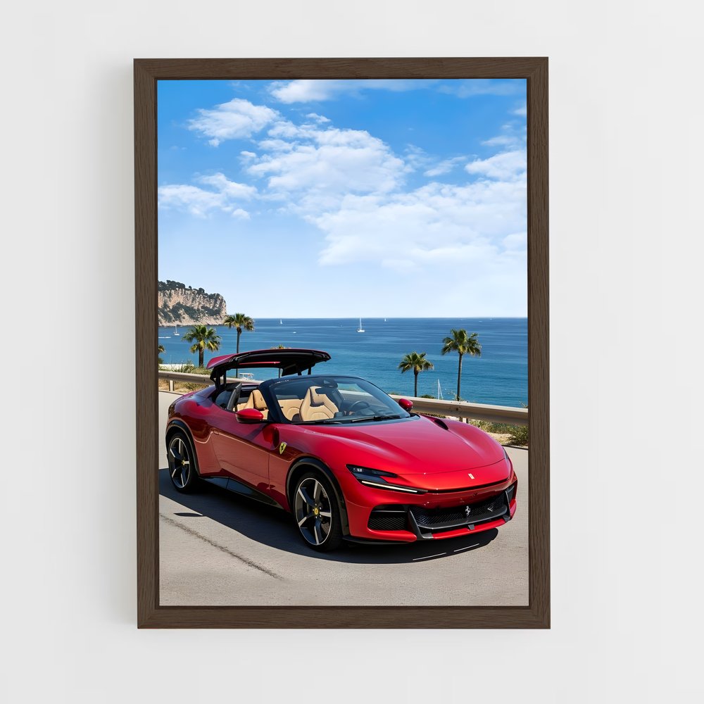Poster Purosangue Rouge – affiche Ferrari (vue 5)
