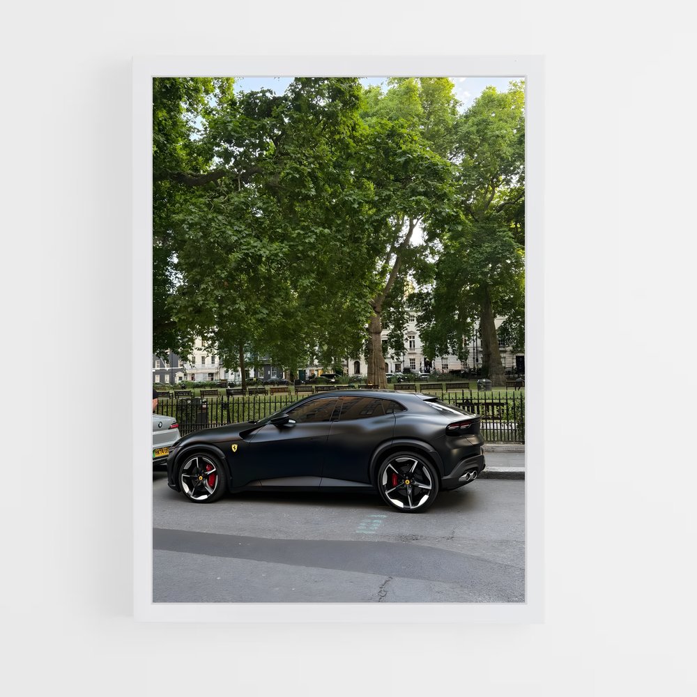 Poster Purosangue Clin – affiche Ferrari (vue 3)