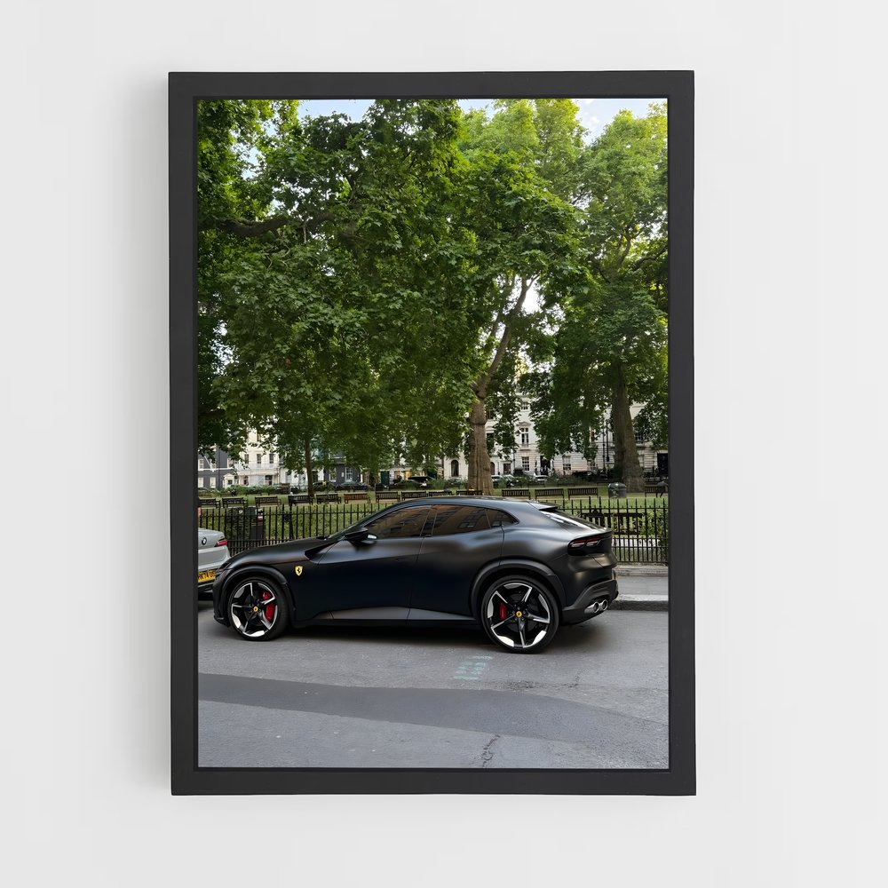 Poster Purosangue Clin – affiche Ferrari (vue 2)