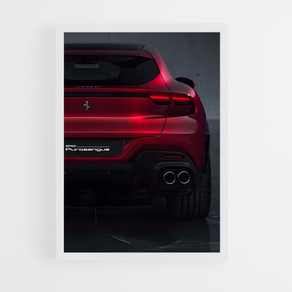 Poster Vision Purosangue – affiche Ferrari (vue 3)