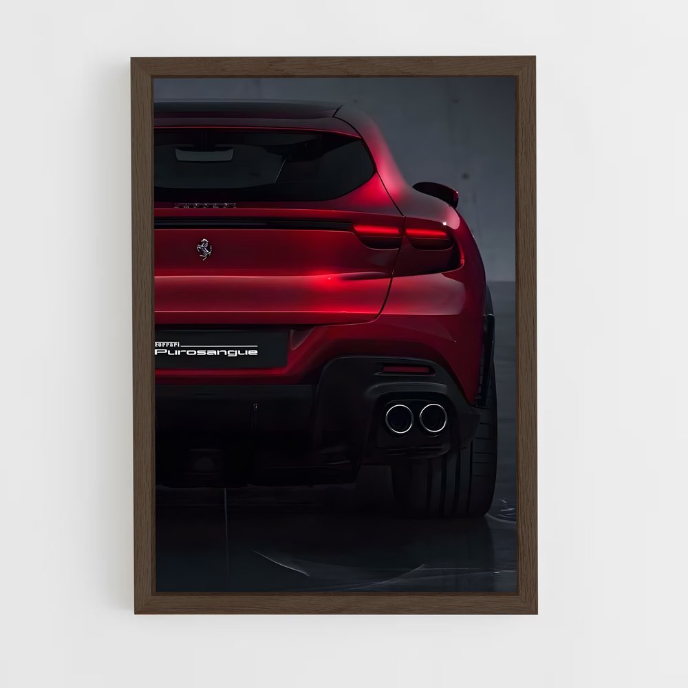 Poster Vision Purosangue – affiche Ferrari (vue 5)