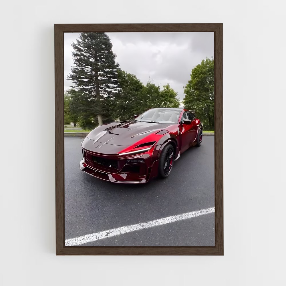 Poster Purosangue décoration – affiche Ferrari (vue 5)