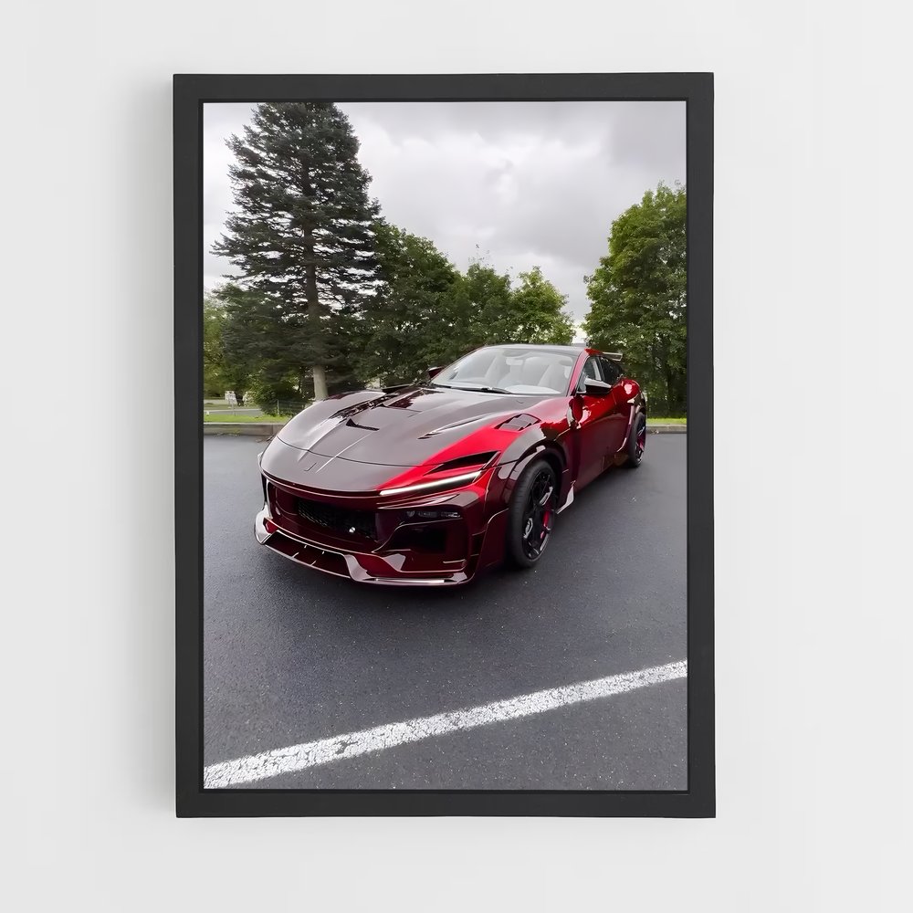 Poster Purosangue décoration – affiche Ferrari (vue 2)