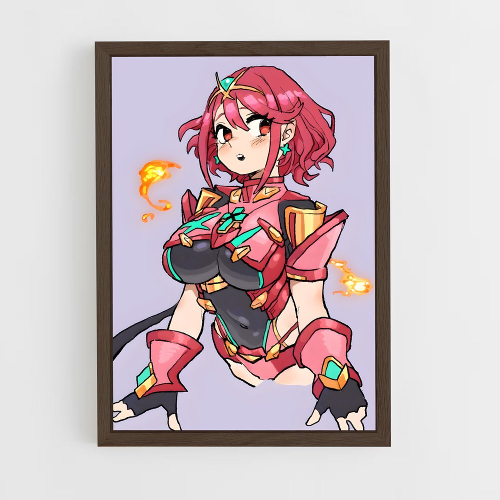 Poster Pink Phoenix – affiche Super Smash Bros (vue 5)