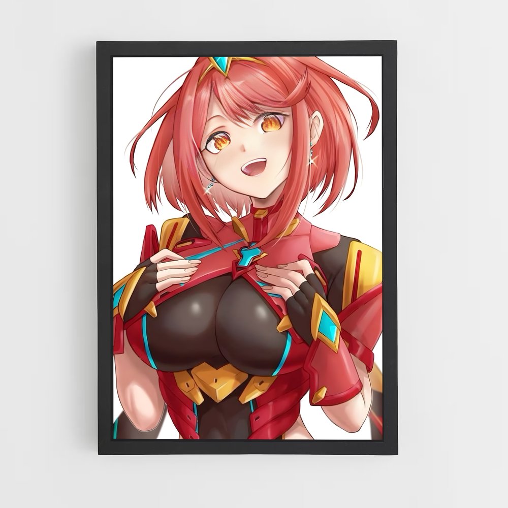 Poster La Reine des Courbes – affiche Super Smash Bros (vue 2)