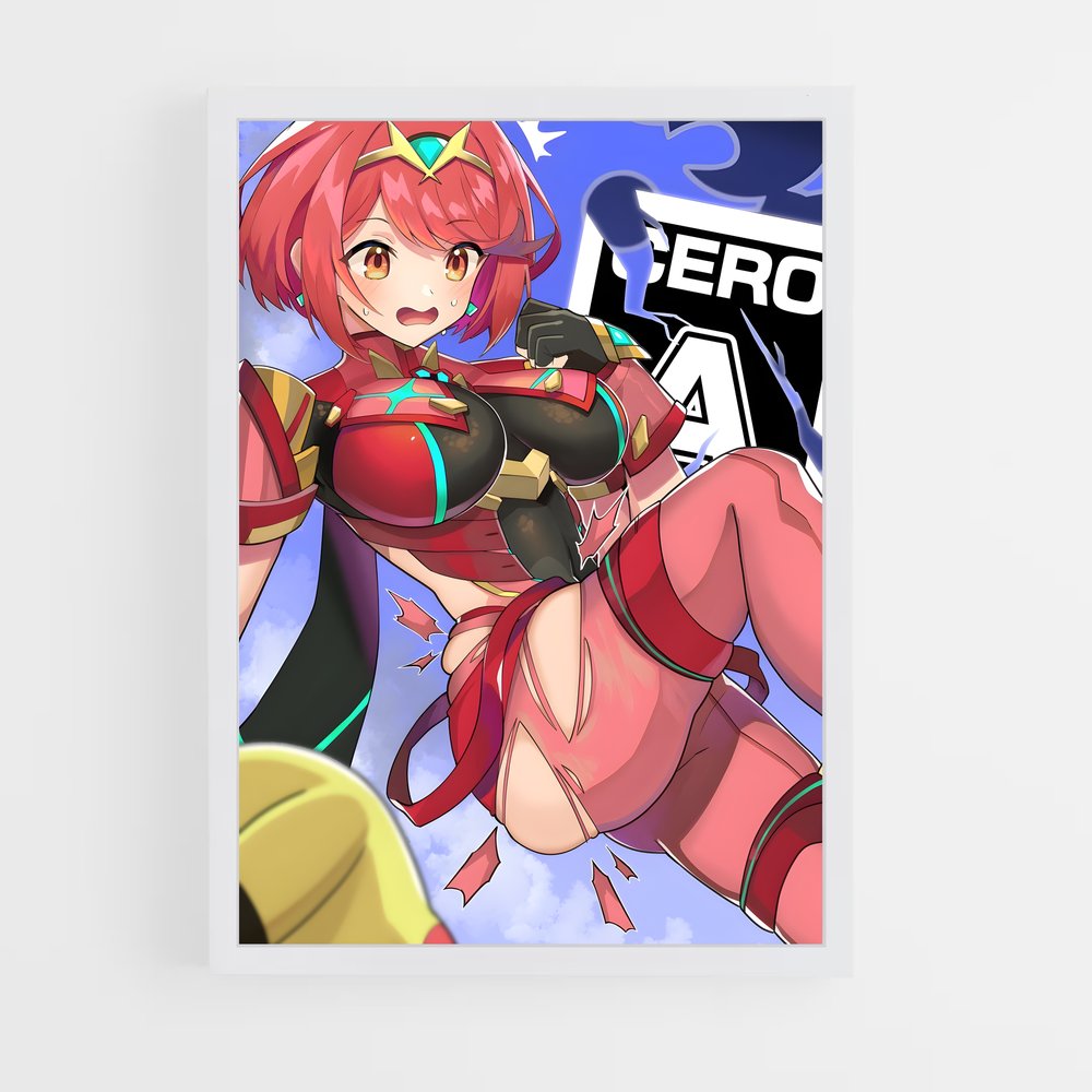 Poster Le Bandit Croustillant – affiche Super Smash Bros (vue 3)