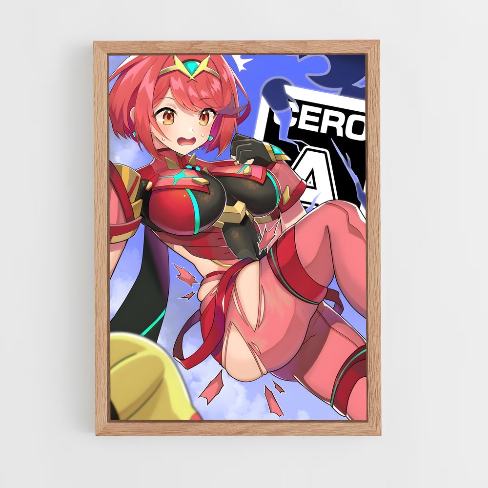 Poster Le Bandit Croustillant – affiche Super Smash Bros (vue 4)