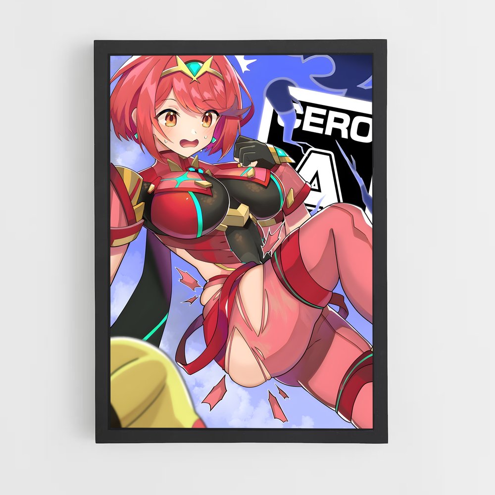 Poster Le Bandit Croustillant – affiche Super Smash Bros (vue 2)
