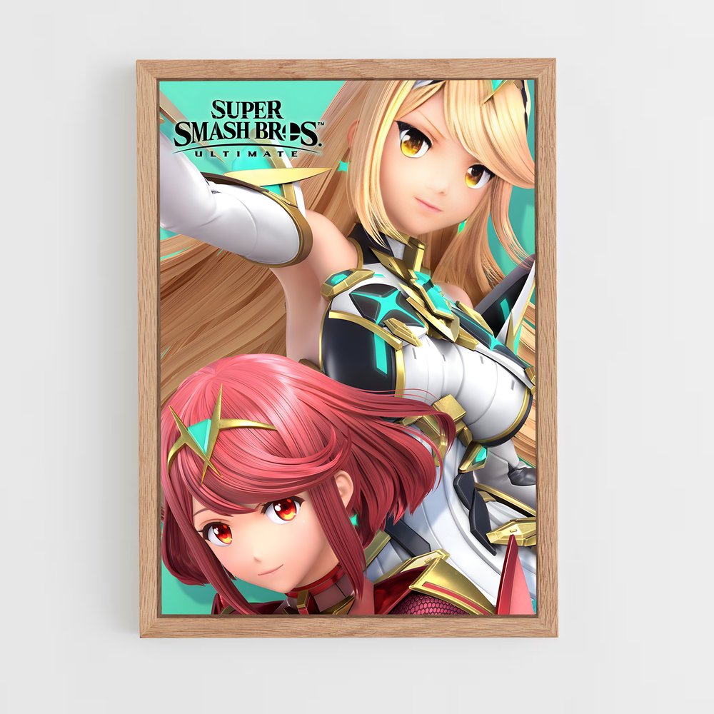 Poster Super Smash Showdown – affiche Super Smash Bros (vue 4)