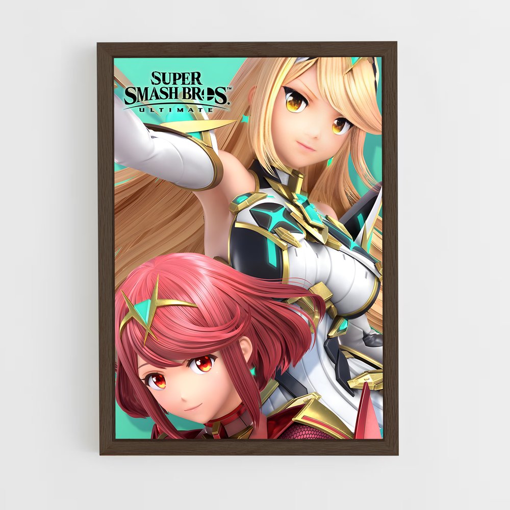 Poster Super Smash Showdown – affiche Super Smash Bros (vue 5)
