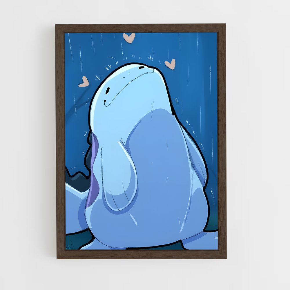 Poster Quagsire Amoureux – affiche Pokemon (vue 5)