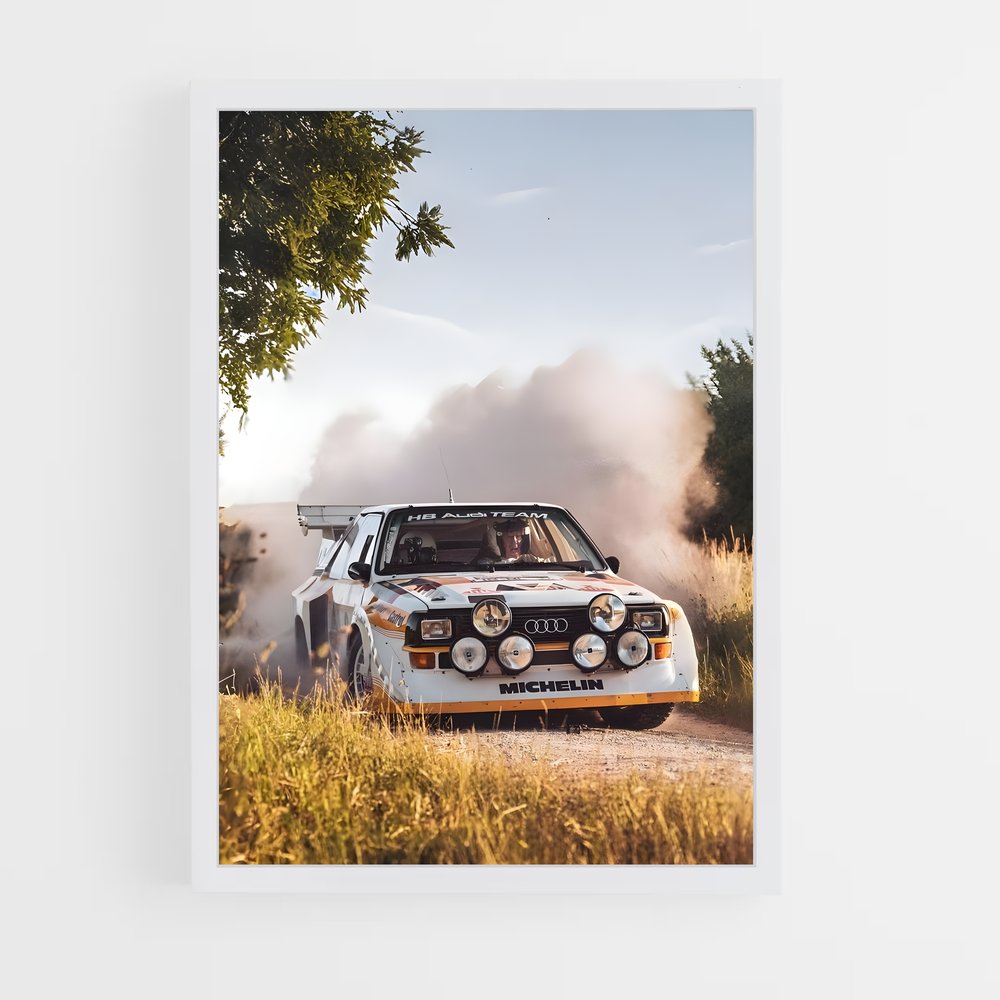 Poster Route Ouverte – affiche Audi (vue 3)