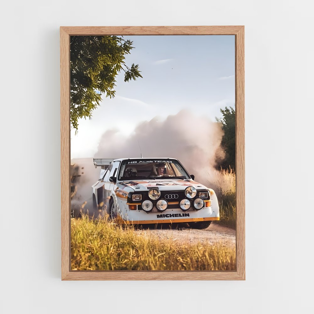 Poster Route Ouverte – affiche Audi (vue 4)