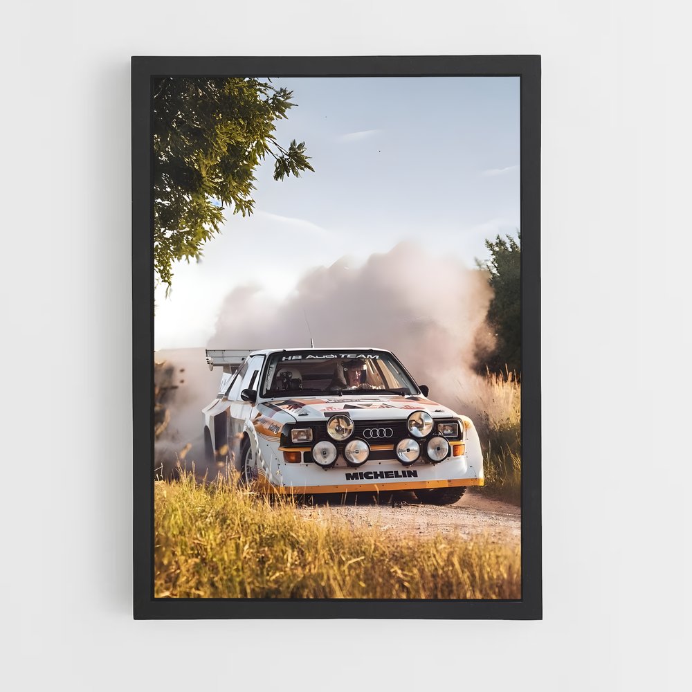 Poster Route Ouverte – affiche Audi (vue 2)