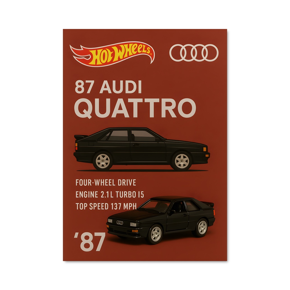Poster Quattro L'univers