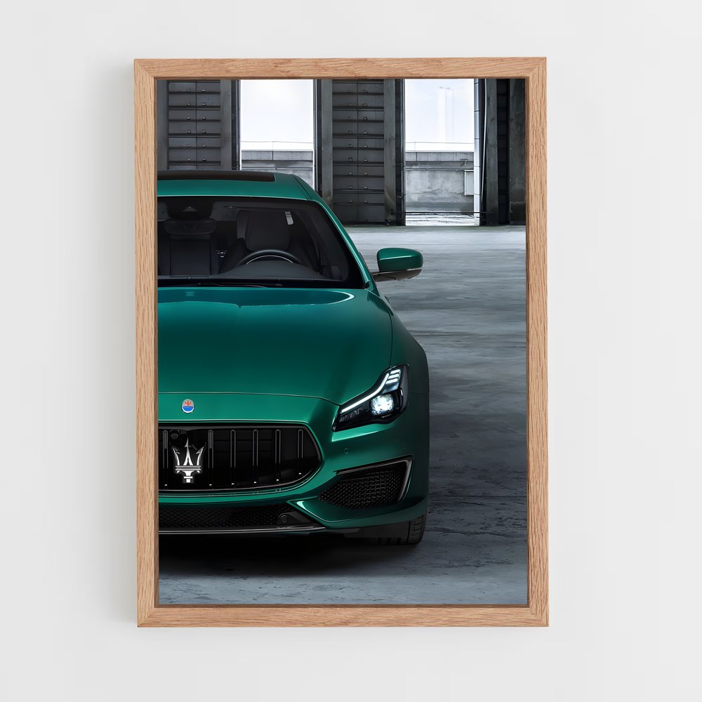 Poster Quattroporte sens – affiche Maserati (vue 4)