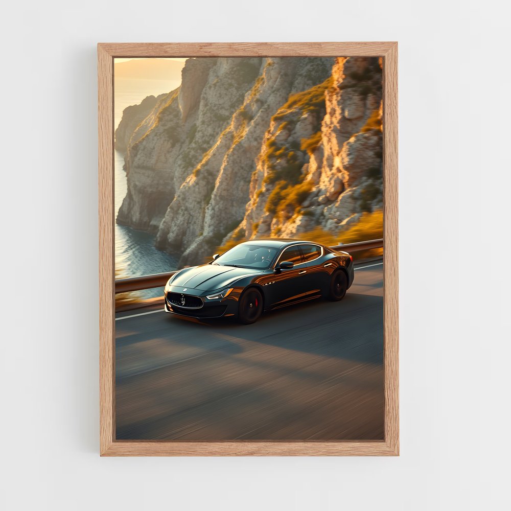 Poster Quattroporte Votre – affiche Maserati (vue 4)