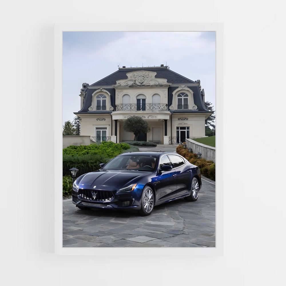 Poster Masquerade – affiche Maserati (vue 3)