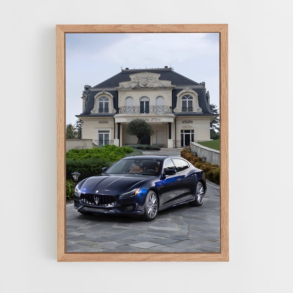 Poster Masquerade – affiche Maserati (vue 4)