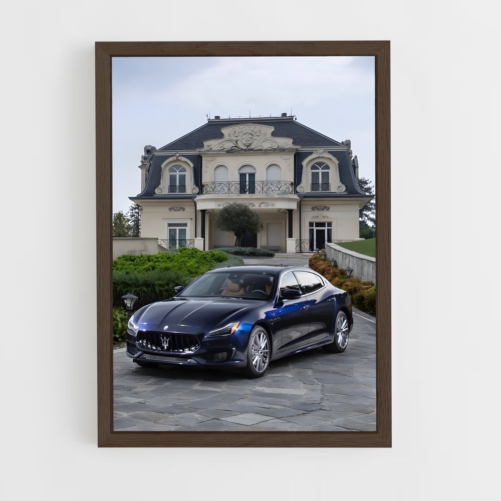 Poster Masquerade – affiche Maserati (vue 5)