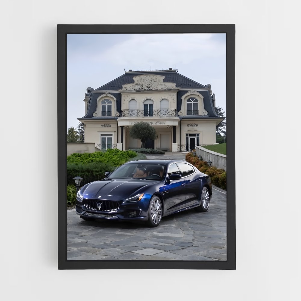 Poster Masquerade – affiche Maserati (vue 2)