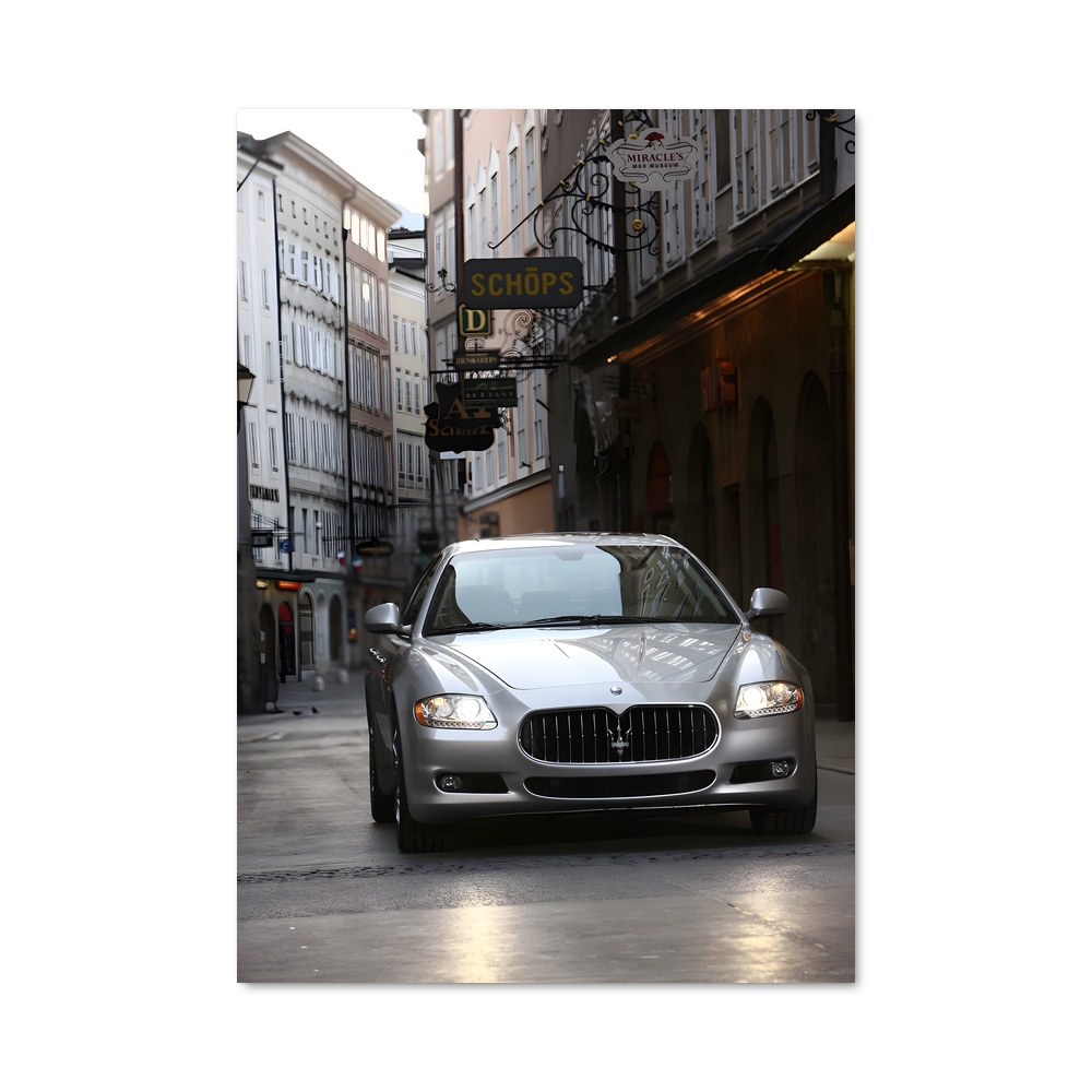 Poster Quattroporte Chic