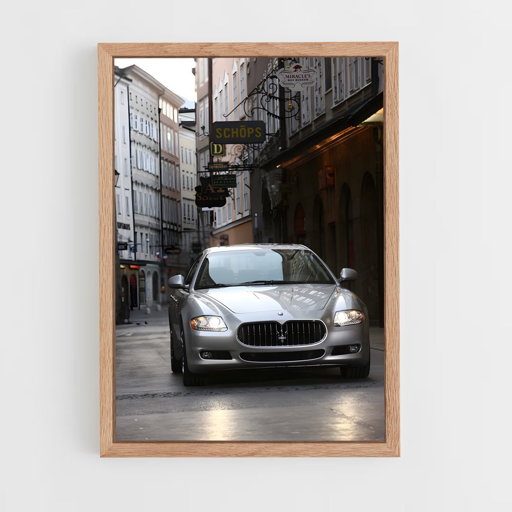 Poster Quattroporte Chic – affiche Maserati (vue 4)