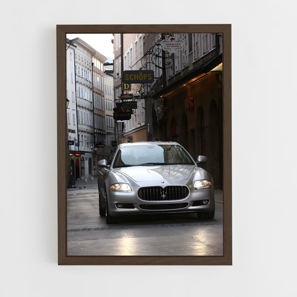 Poster Quattroporte Chic – affiche Maserati (vue 5)