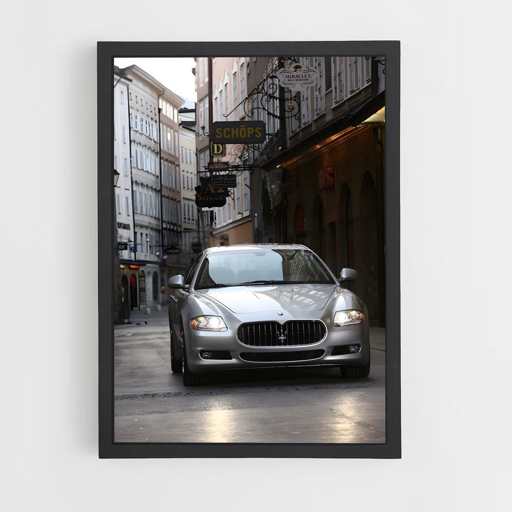 Poster Quattroporte Chic – affiche Maserati (vue 2)