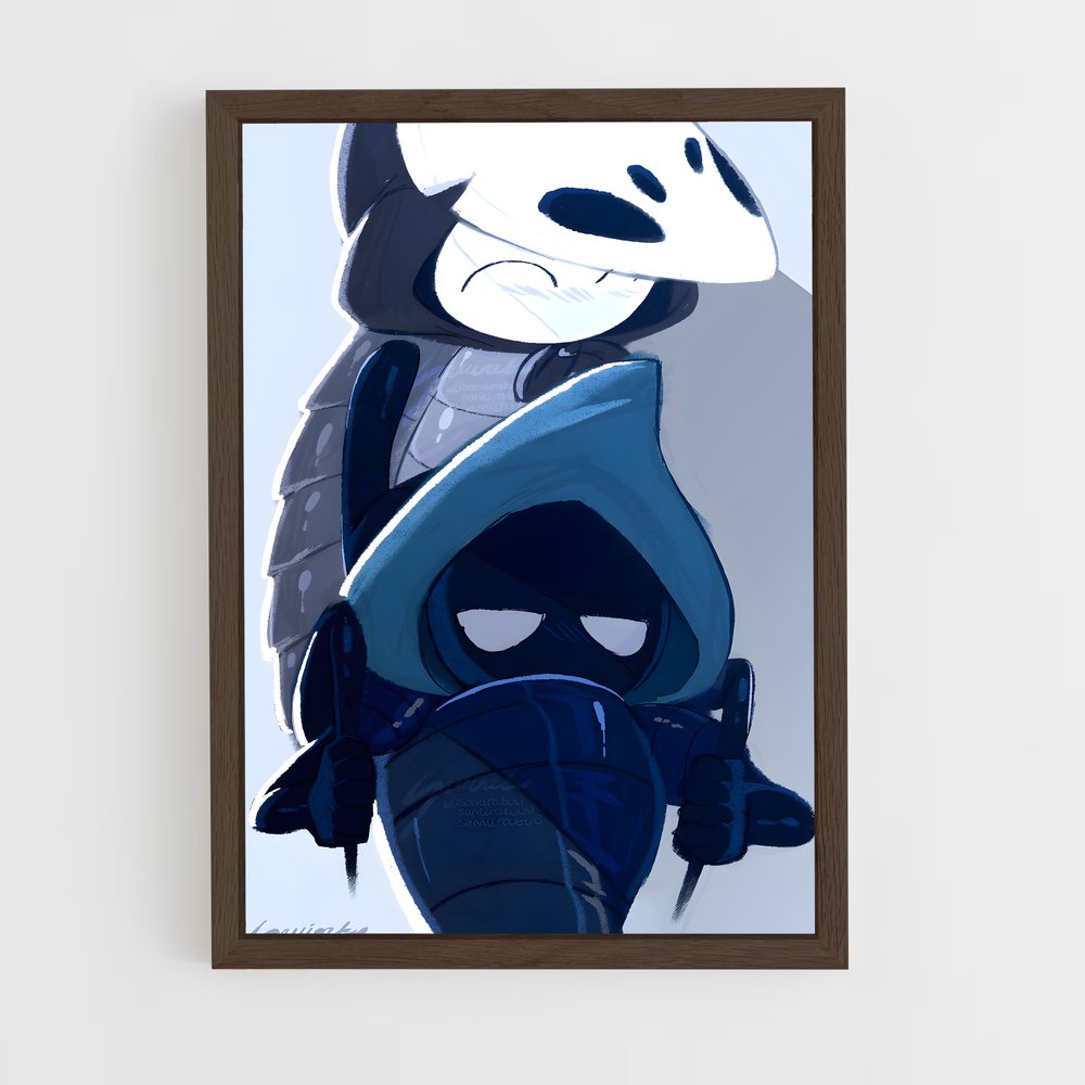 Poster Panda Paradise – affiche Hollow Knight (vue 5)