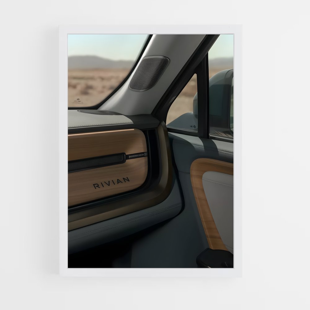 Poster Intérieur Séduisant – affiche Rivian (vue 3)