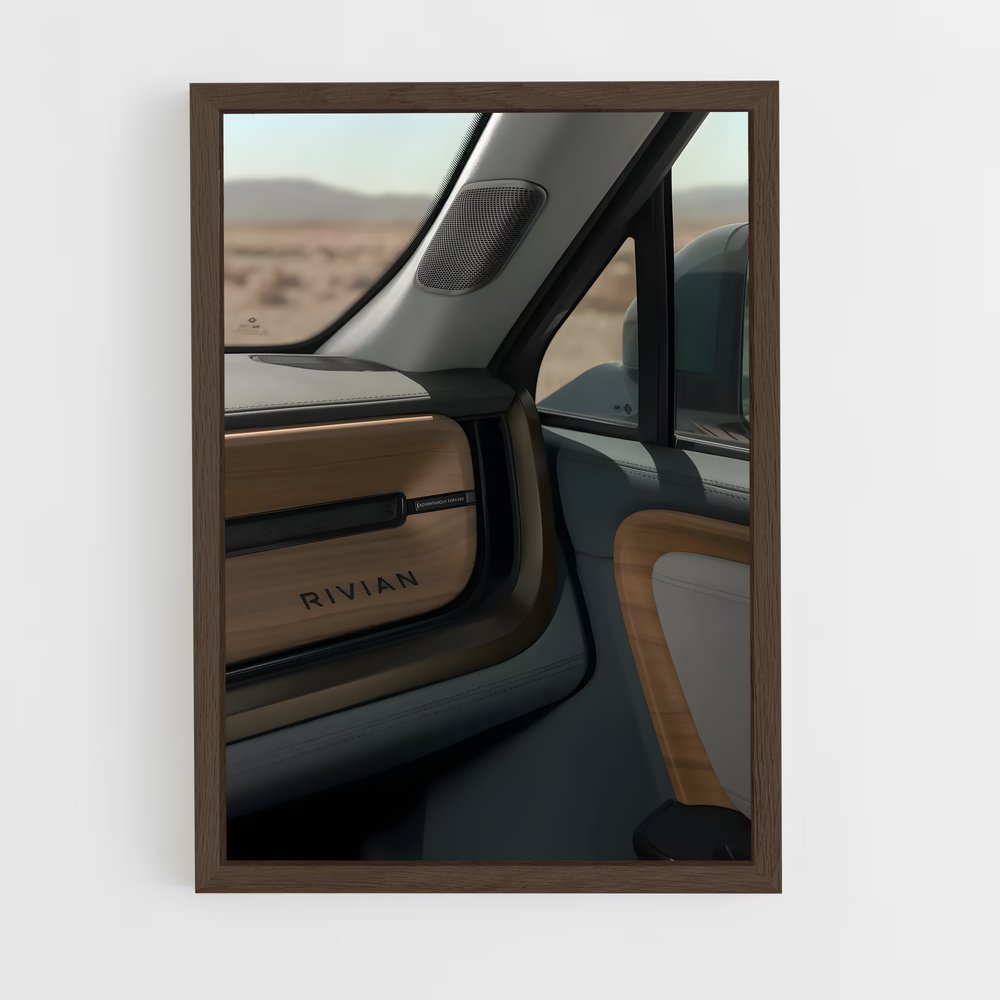 Poster Intérieur Séduisant – affiche Rivian (vue 5)