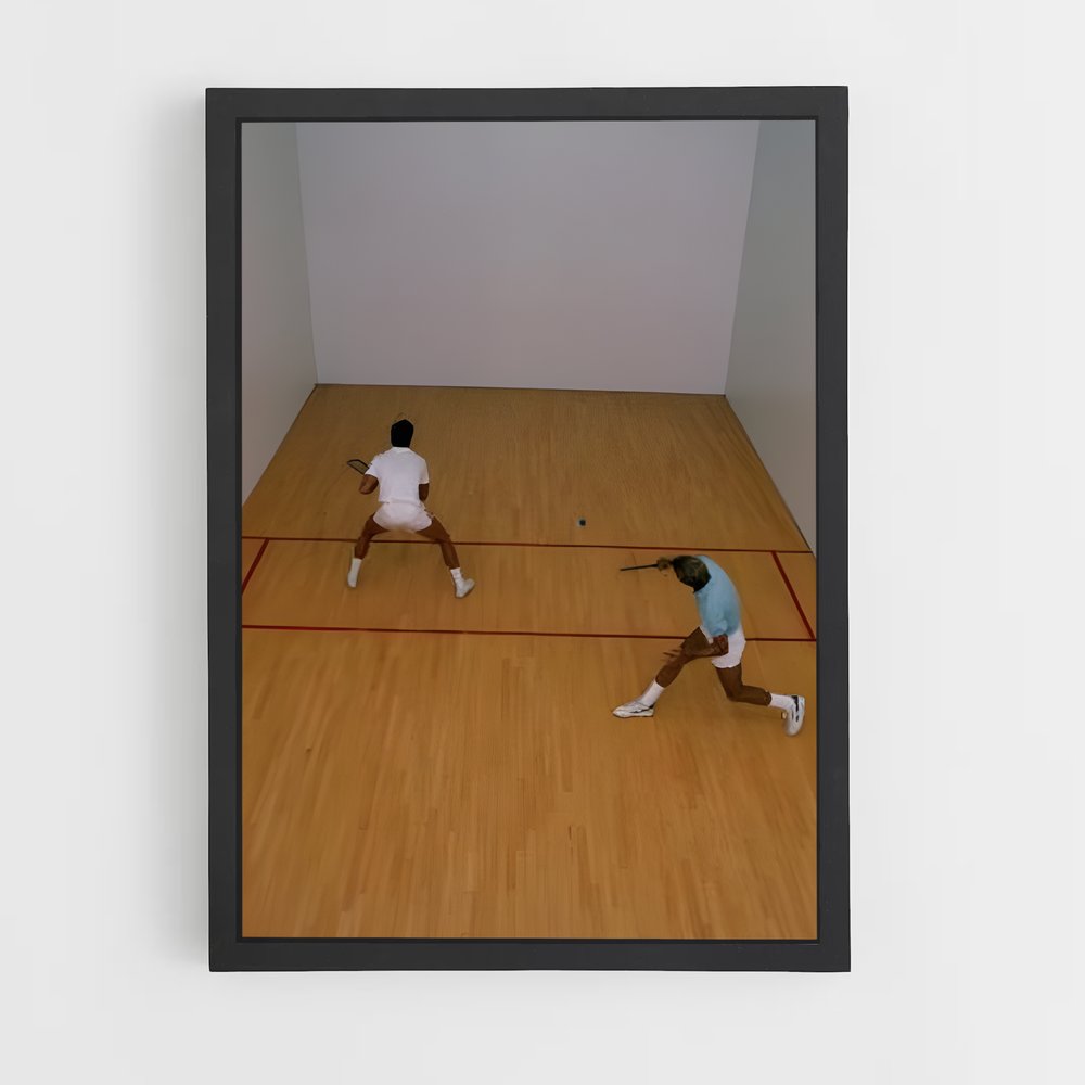 Poster Match Intense – affiche Racquetball (vue 2)