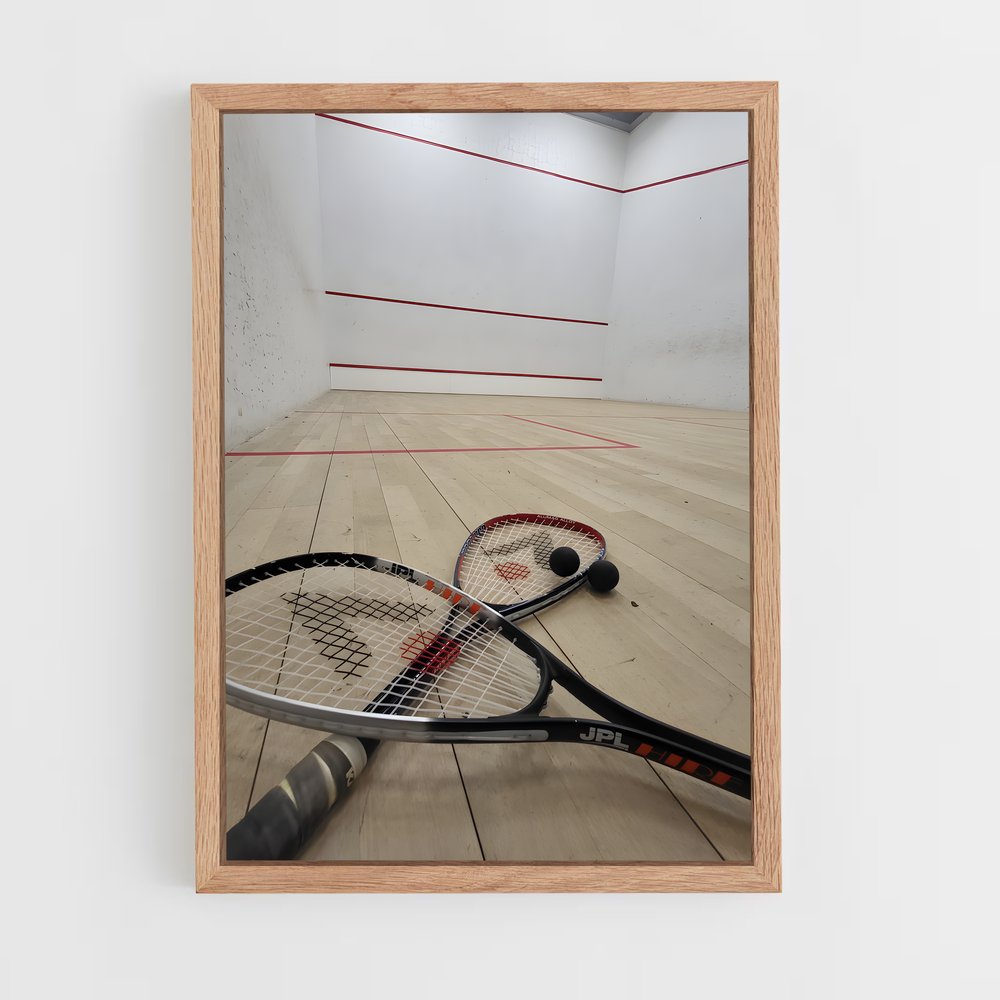 Poster Racket Fever – affiche Racquetball (vue 4)