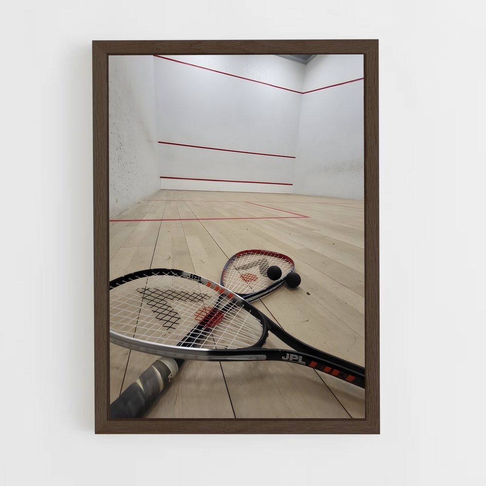 Poster Racket Fever – affiche Racquetball (vue 5)