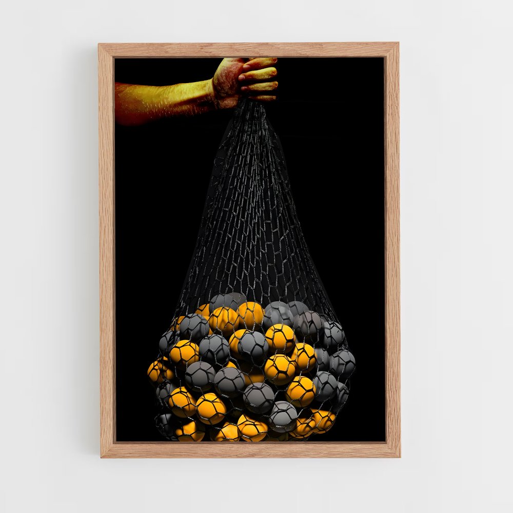 Poster But en Folie – affiche Racquetball (vue 4)