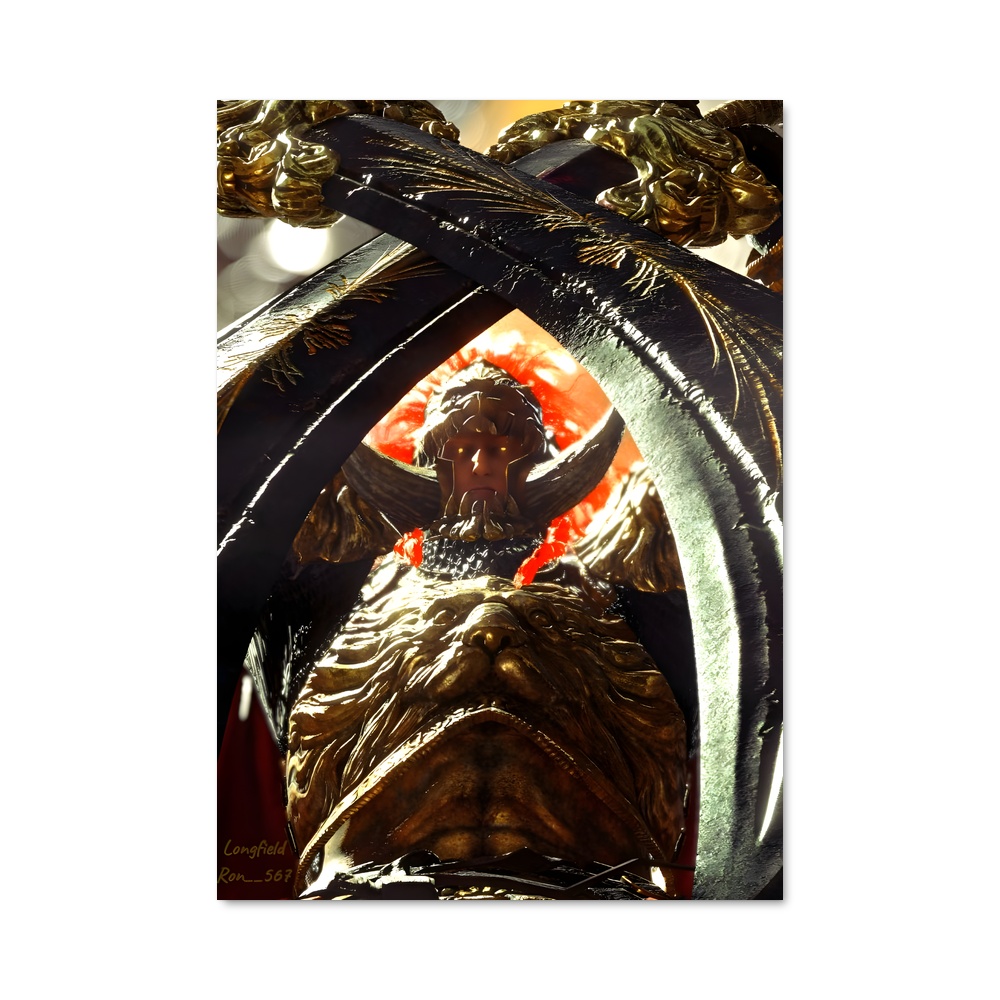 Poster Dragon de Sang – affiche Elden Ring