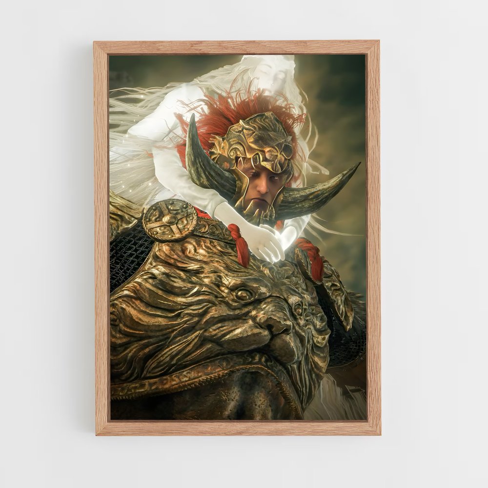 Poster Radahn le Guerrier – affiche Elden Ring (vue 4)