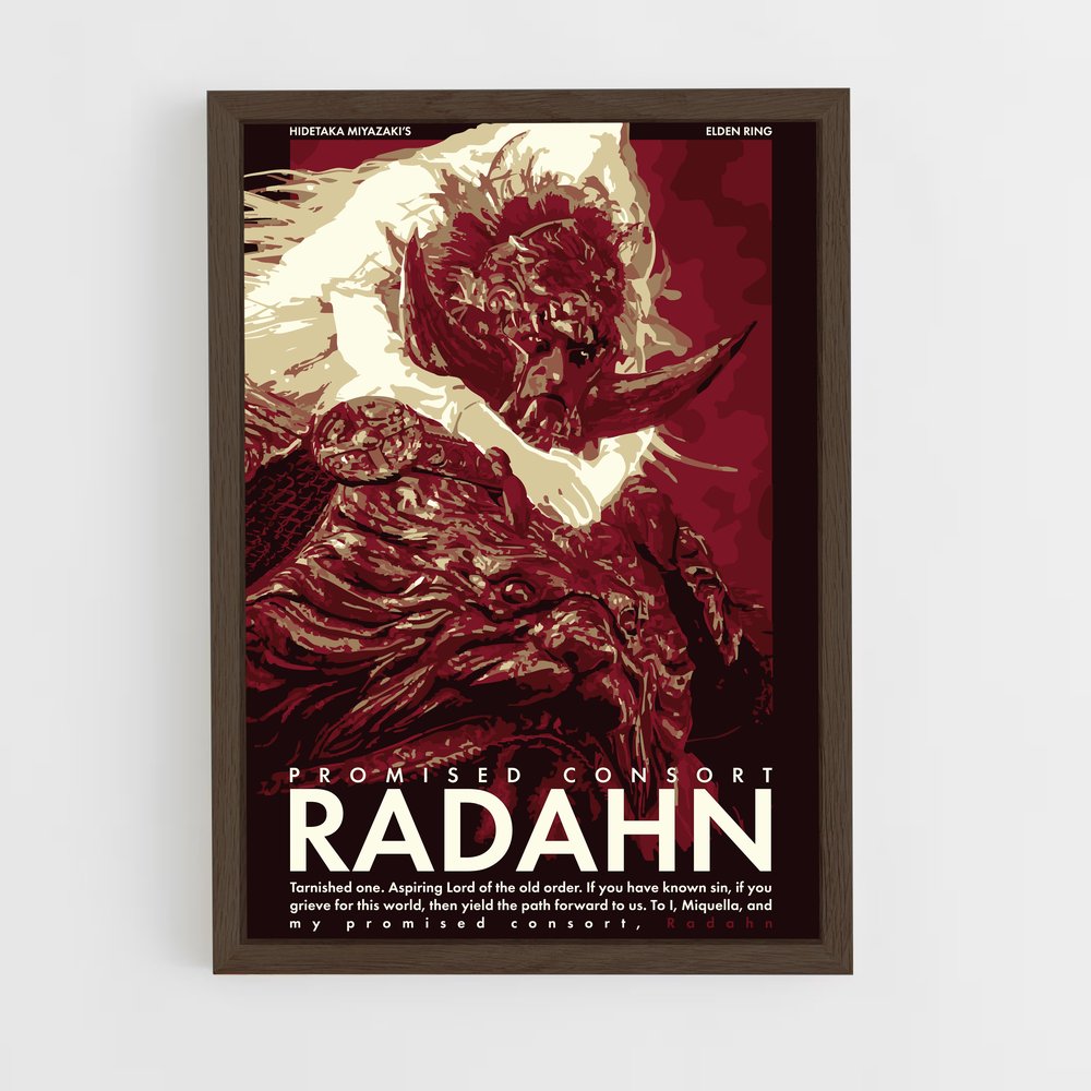 Poster Radahn's Glory – affiche Elden Ring (vue 5)