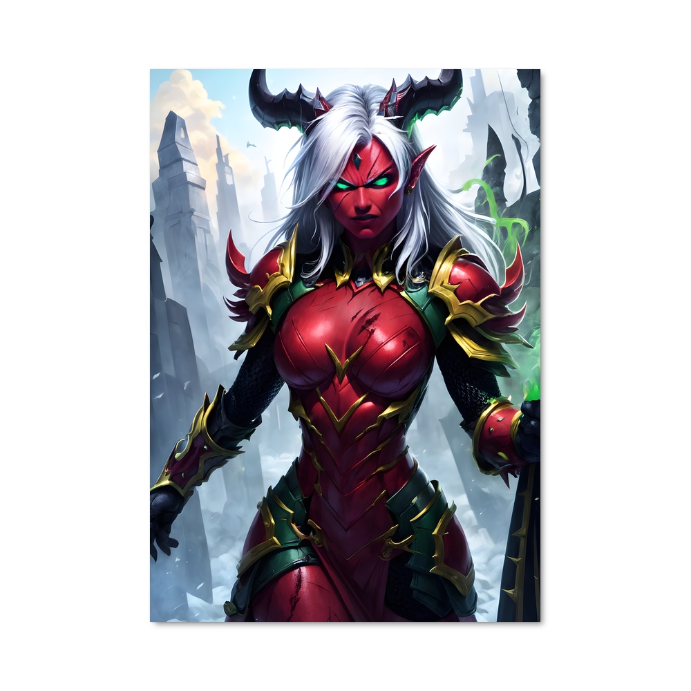 Poster Ragnaros Guerrière